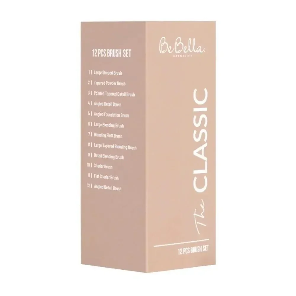 New! BeBella The Classic 12 pcs Makeup Brushes